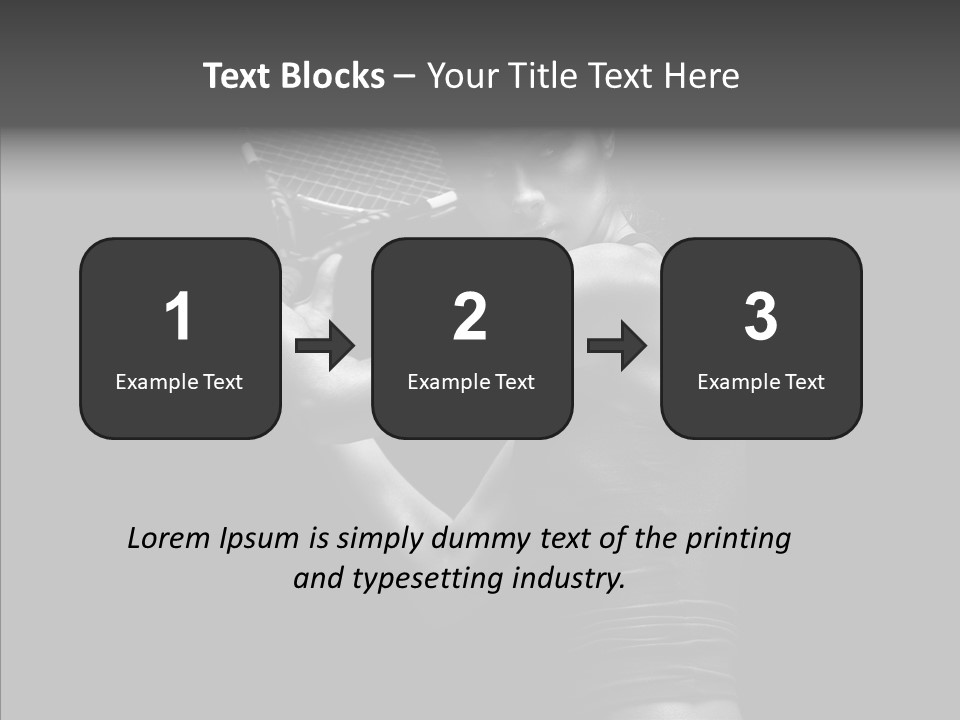 Stunning Victory Isolated PowerPoint Template