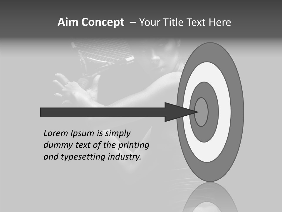 Stunning Victory Isolated PowerPoint Template