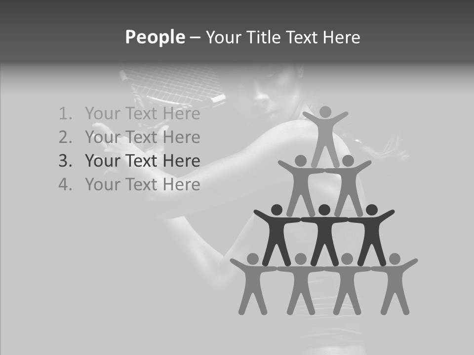 Stunning Victory Isolated PowerPoint Template