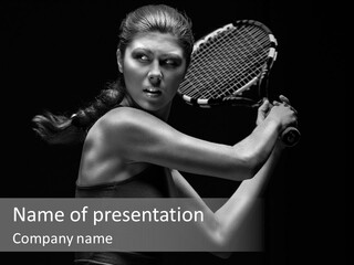 Player Pretty Firm PowerPoint Template