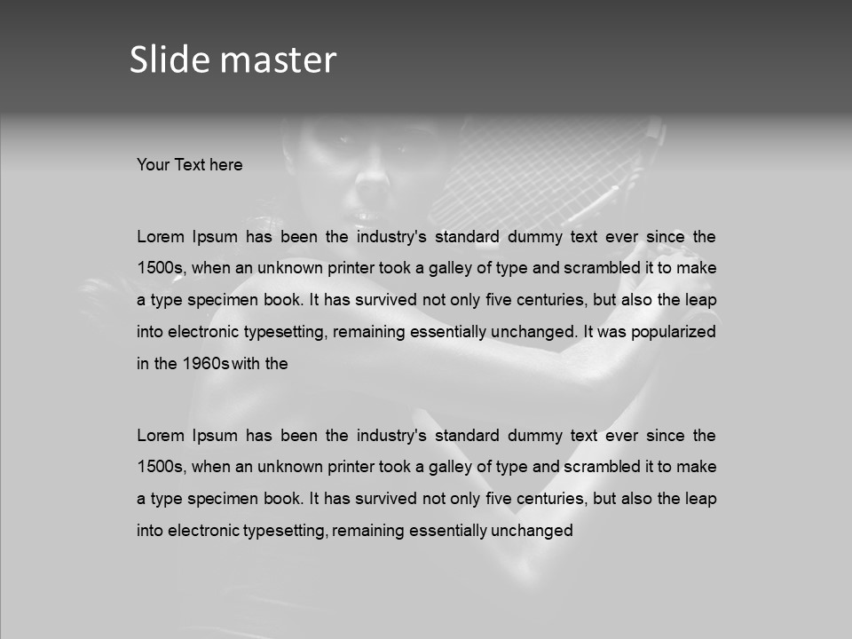 Player Pretty Firm PowerPoint Template