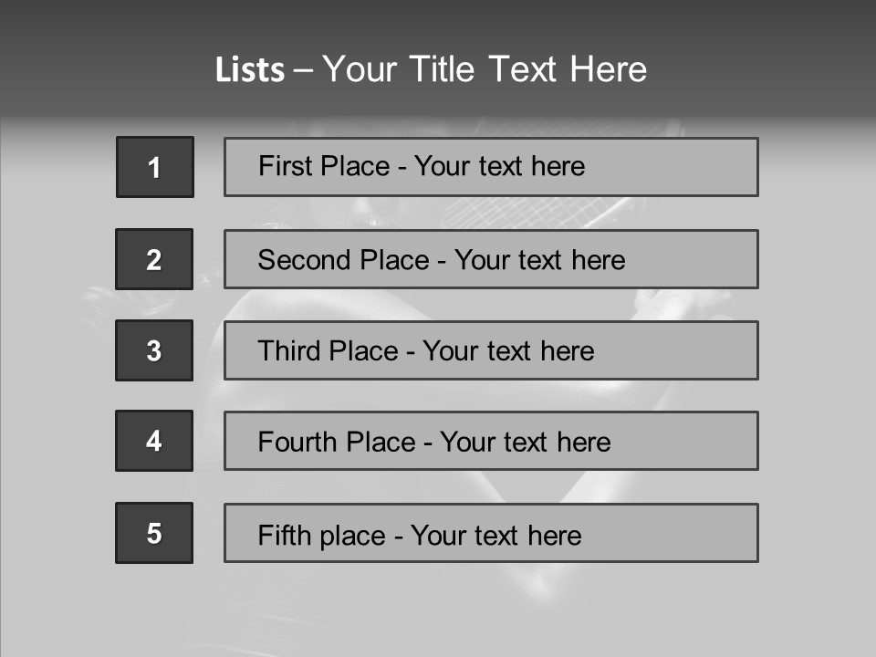 Player Pretty Firm PowerPoint Template