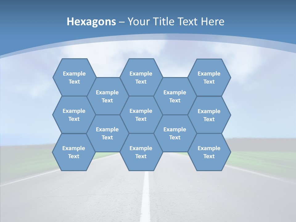 Freeway Motion Nature PowerPoint Template