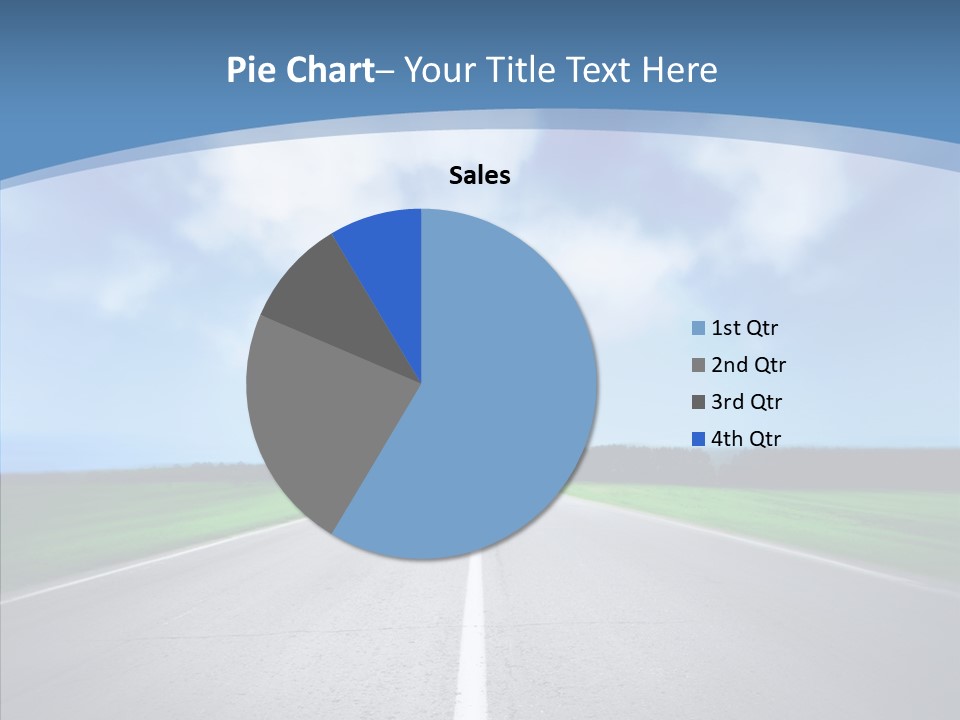 Freeway Motion Nature PowerPoint Template
