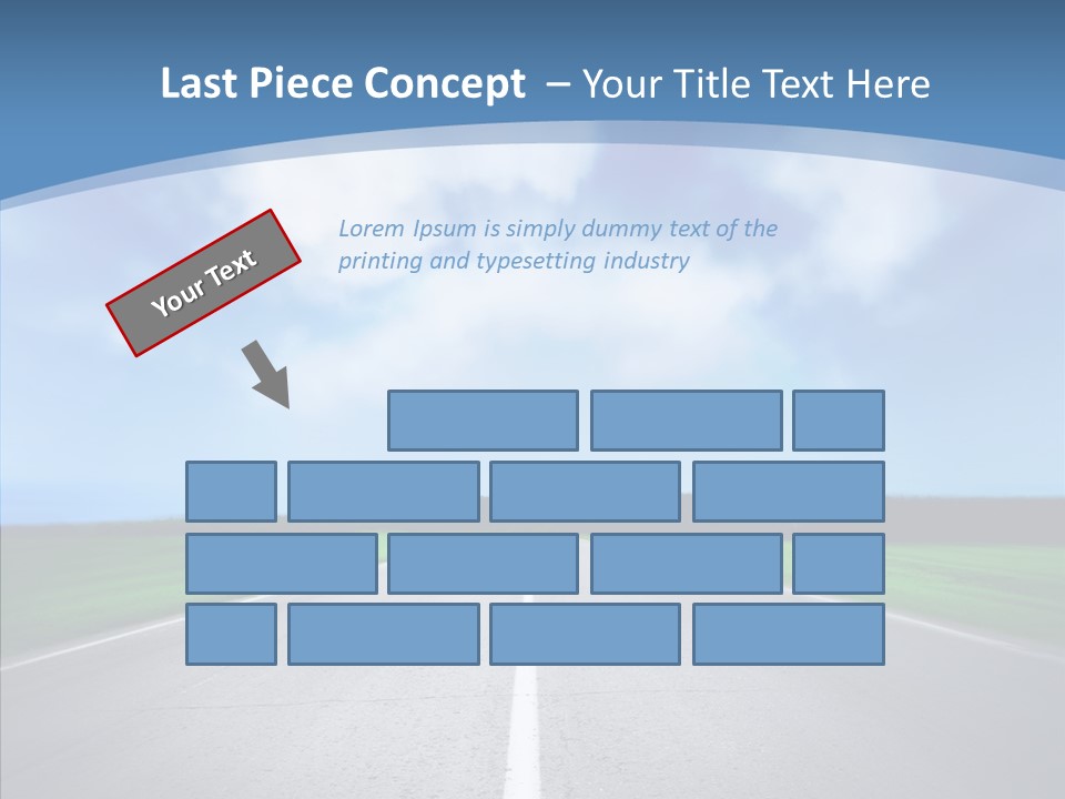 Freeway Motion Nature PowerPoint Template