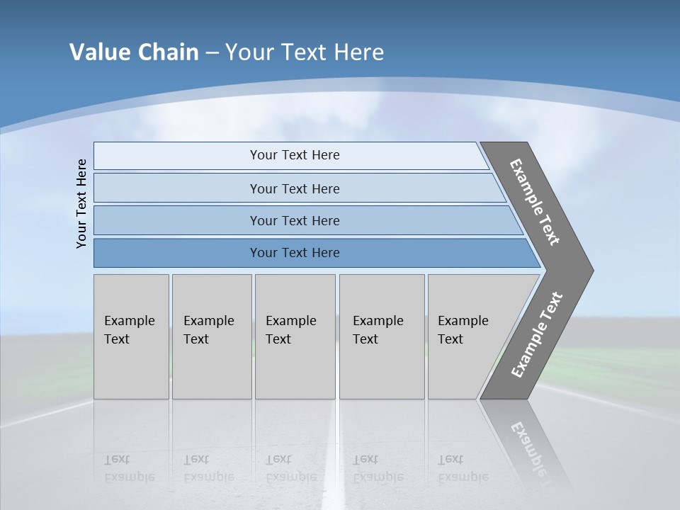 Freeway Motion Nature PowerPoint Template