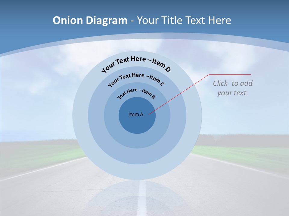Freeway Motion Nature PowerPoint Template