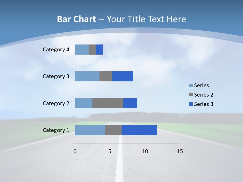 Freeway Motion Nature PowerPoint Template
