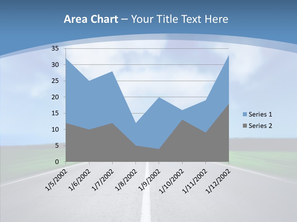 Freeway Motion Nature PowerPoint Template