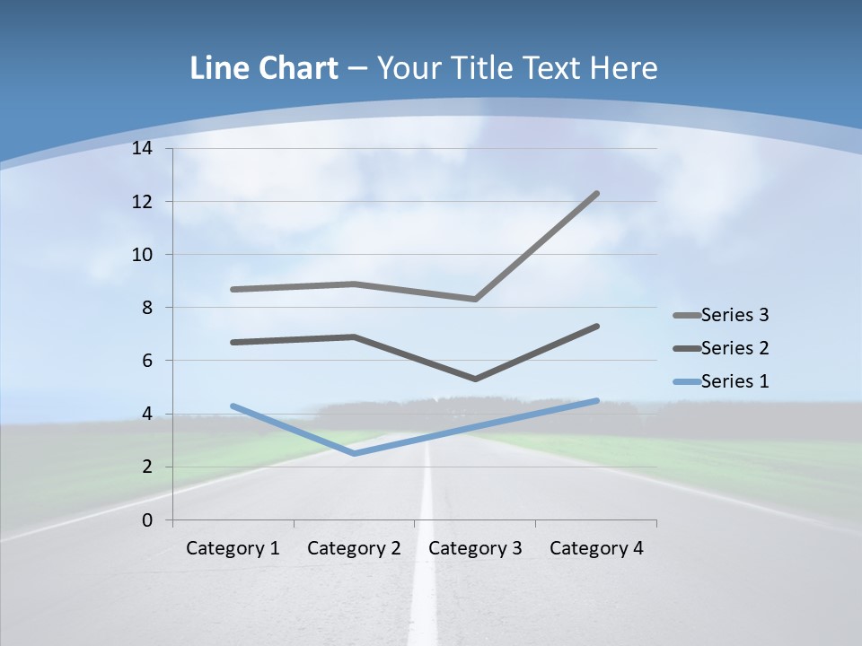 Freeway Motion Nature PowerPoint Template