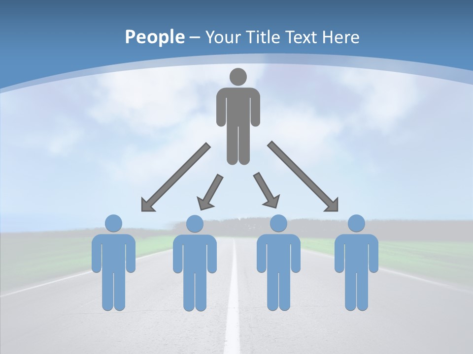 Freeway Motion Nature PowerPoint Template