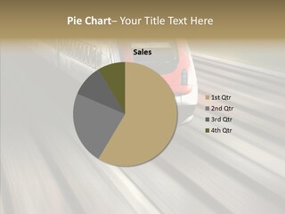 Commuting Wagon Journey PowerPoint Template