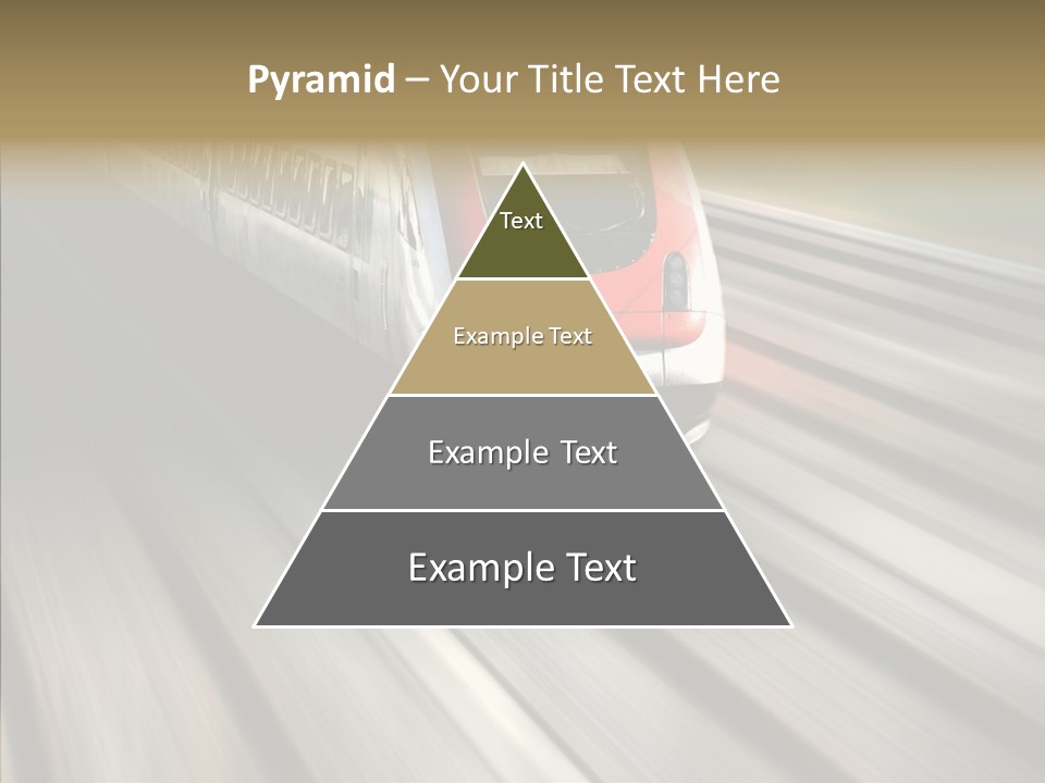 Commuting Wagon Journey PowerPoint Template
