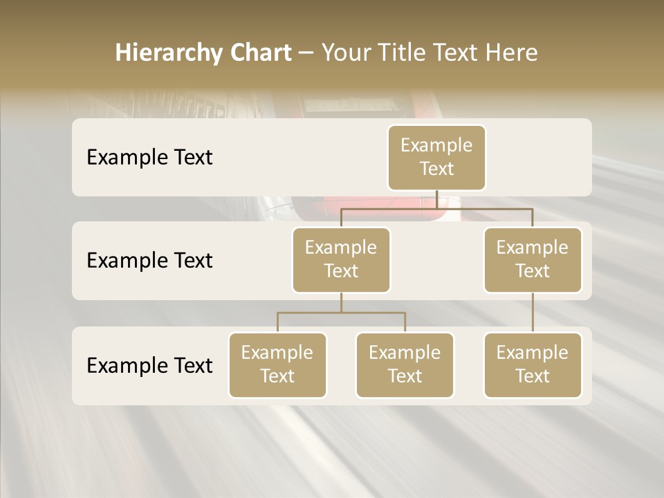 Commuting Wagon Journey PowerPoint Template