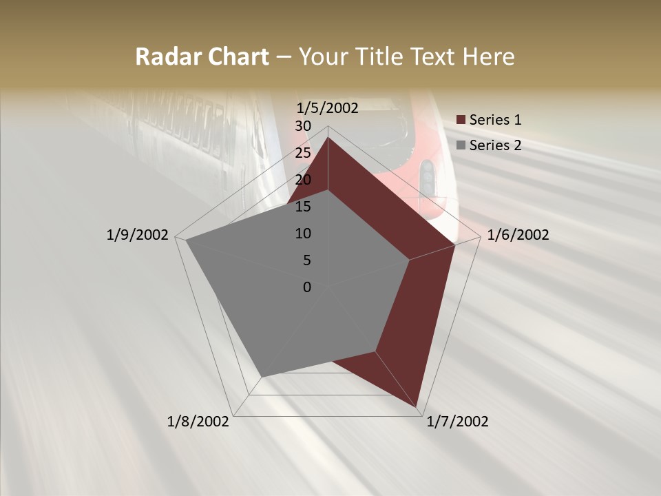 Commuting Wagon Journey PowerPoint Template