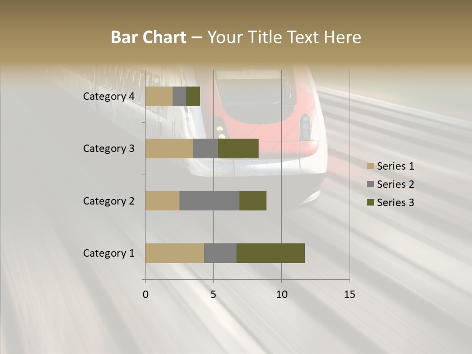 Commuting Wagon Journey PowerPoint Template