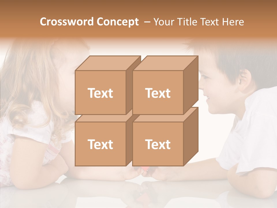Romantic Smile Heart PowerPoint Template