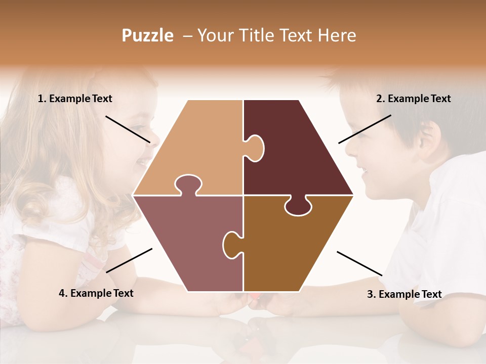 Romantic Smile Heart PowerPoint Template