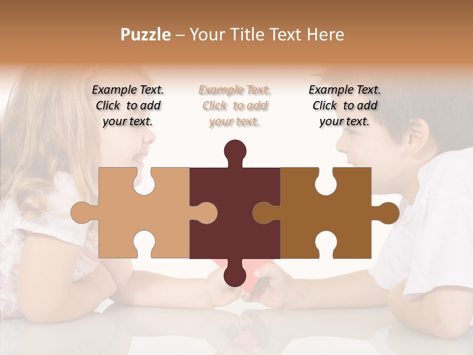 Romantic Smile Heart PowerPoint Template