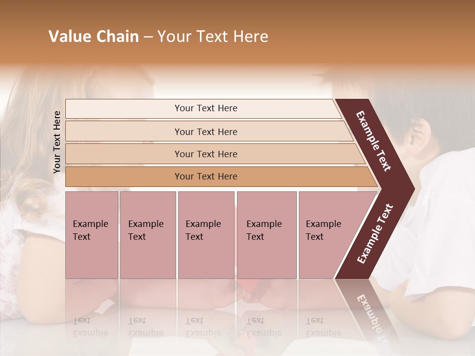Romantic Smile Heart PowerPoint Template