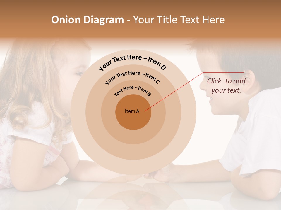 Romantic Smile Heart PowerPoint Template