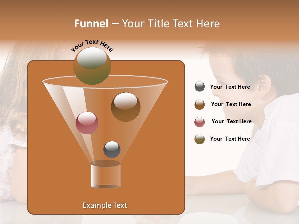 Romantic Smile Heart PowerPoint Template
