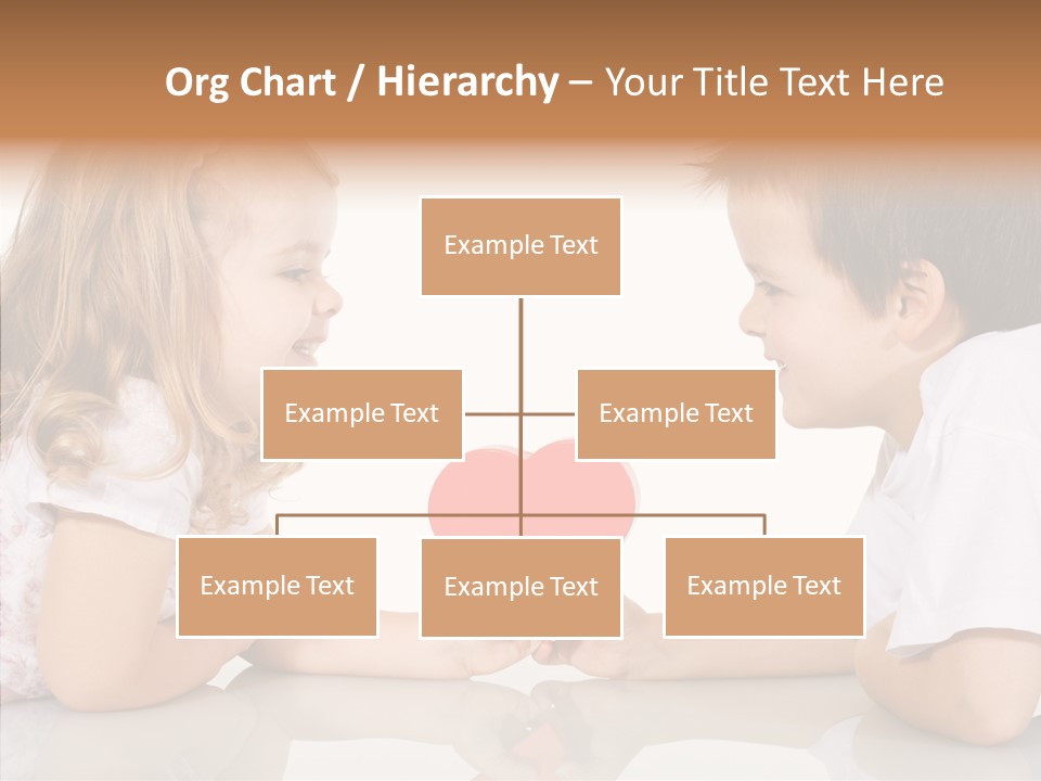 Romantic Smile Heart PowerPoint Template