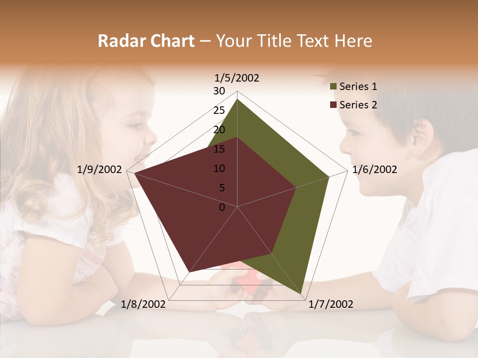 Romantic Smile Heart PowerPoint Template