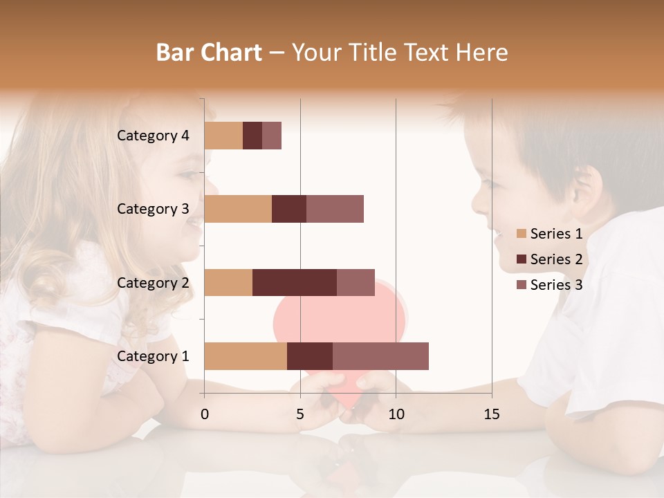 Romantic Smile Heart PowerPoint Template