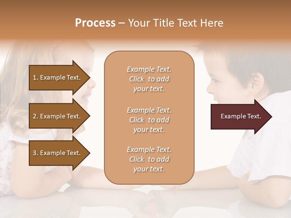 Romantic Smile Heart PowerPoint Template