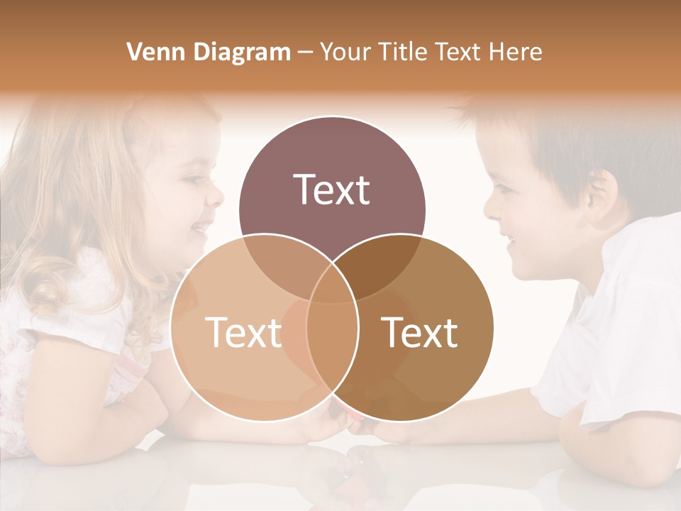 Romantic Smile Heart PowerPoint Template