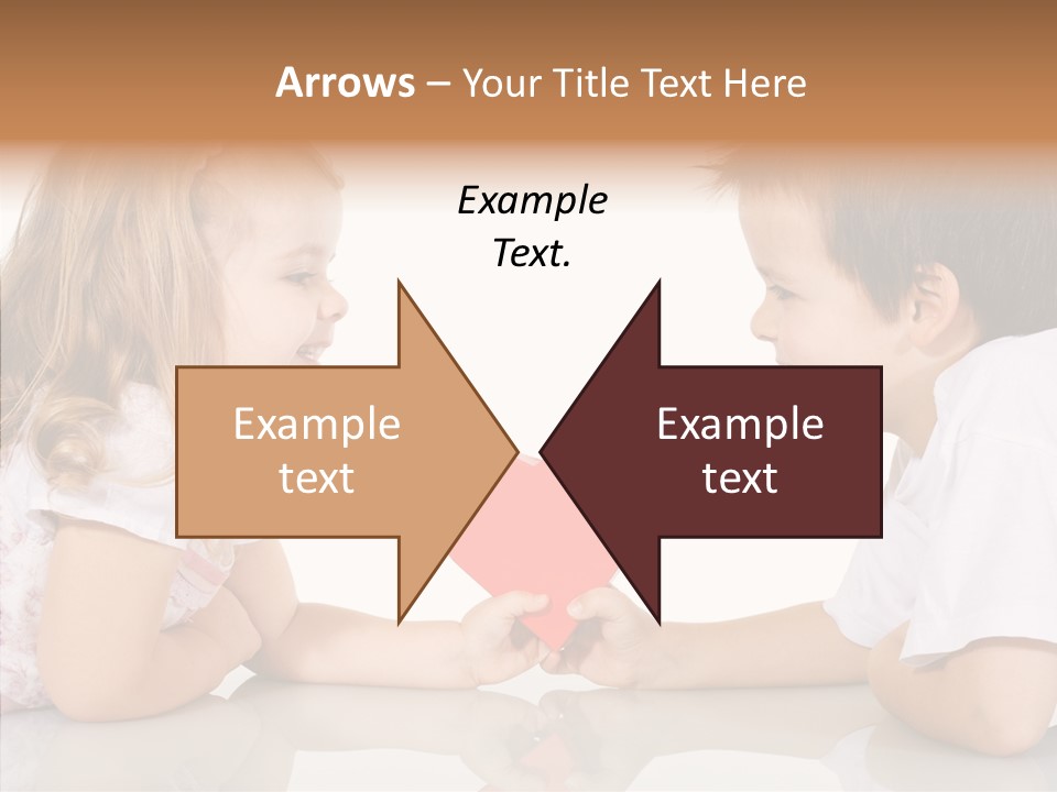 Romantic Smile Heart PowerPoint Template