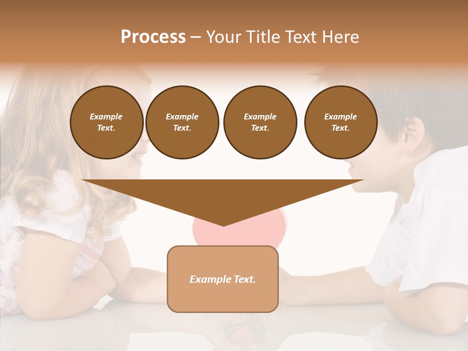 Romantic Smile Heart PowerPoint Template