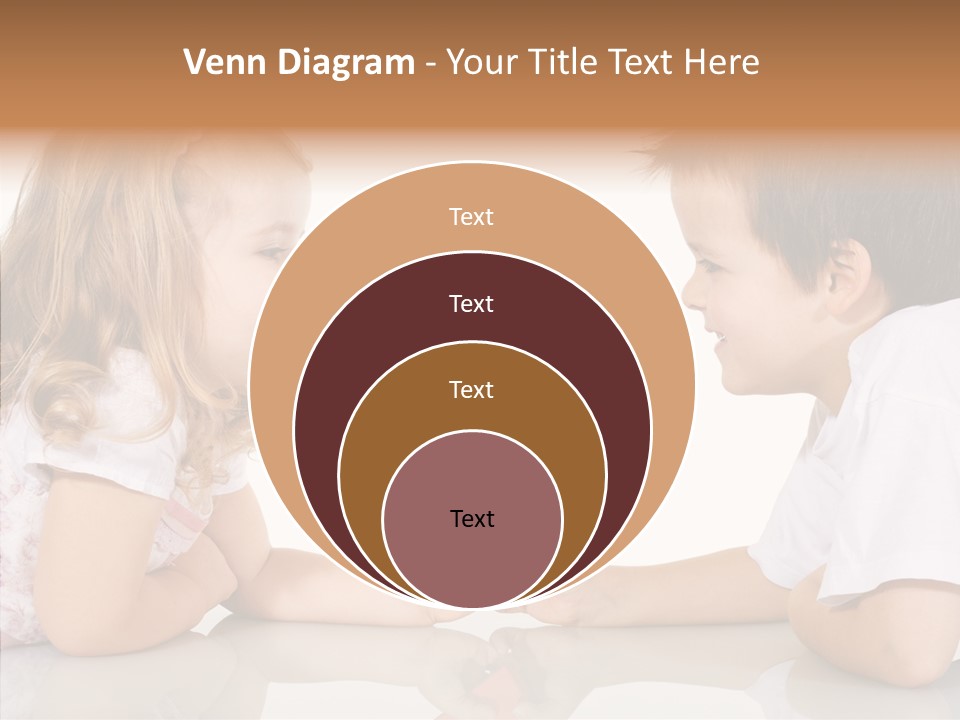 Romantic Smile Heart PowerPoint Template