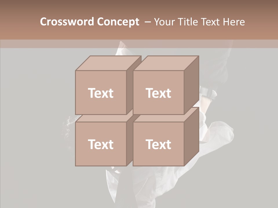 Teenager Flexibility Model PowerPoint Template