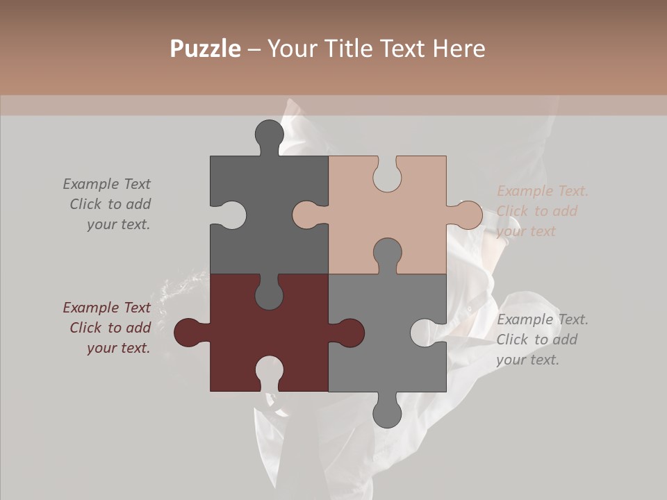 Teenager Flexibility Model PowerPoint Template