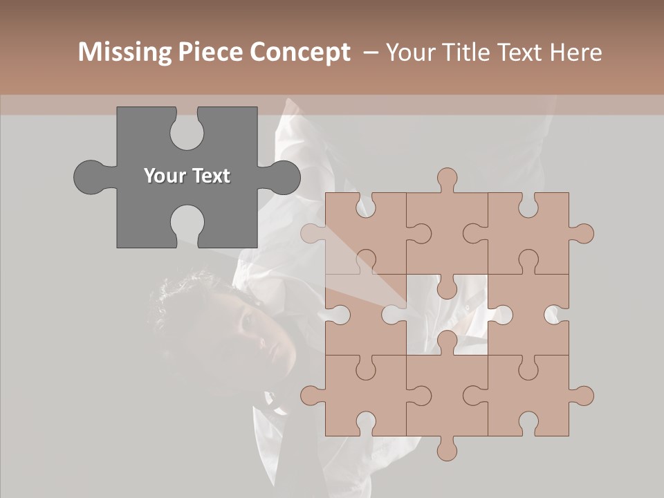 Teenager Flexibility Model PowerPoint Template