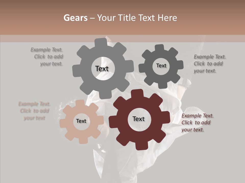 Teenager Flexibility Model PowerPoint Template