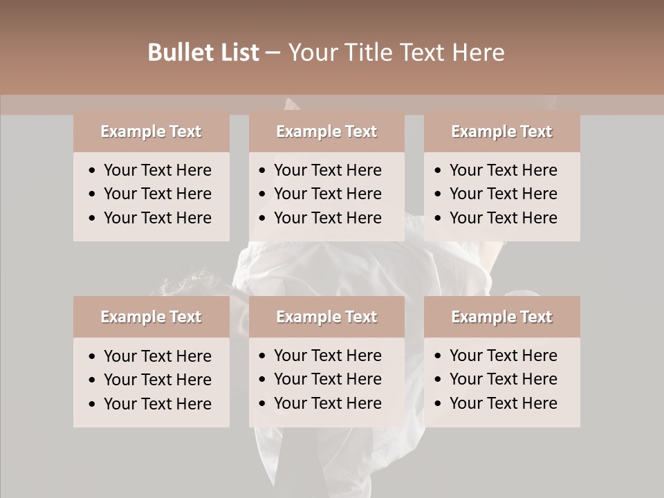 Teenager Flexibility Model PowerPoint Template