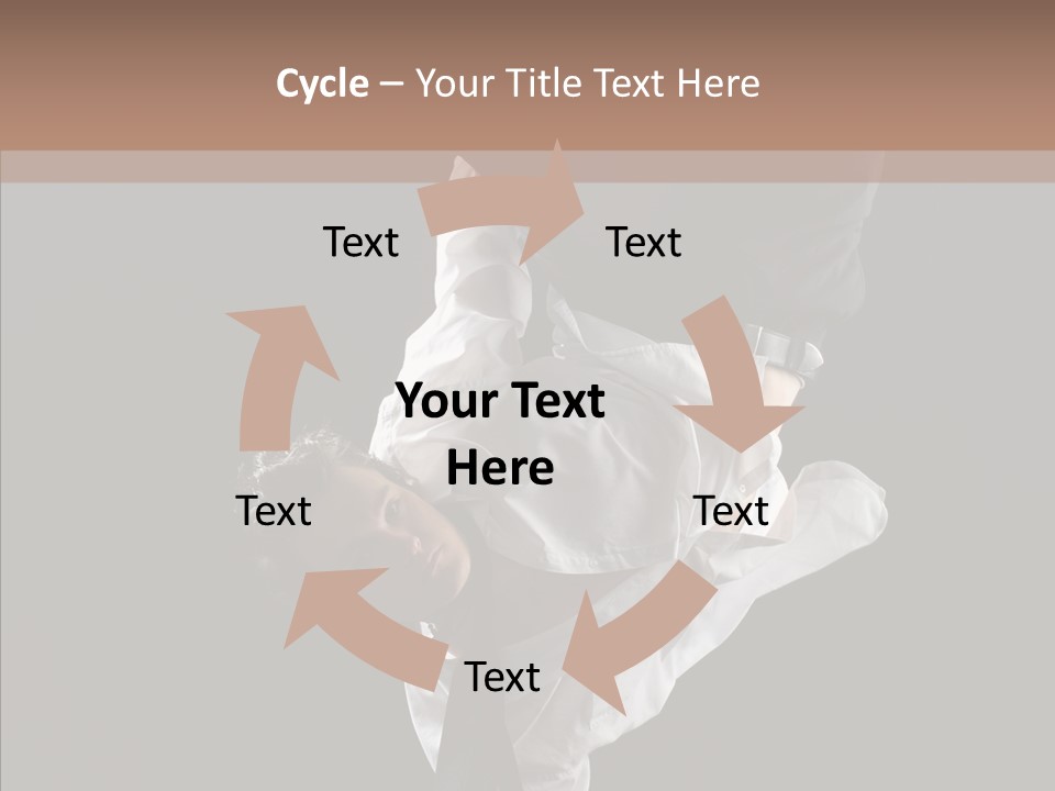 Teenager Flexibility Model PowerPoint Template