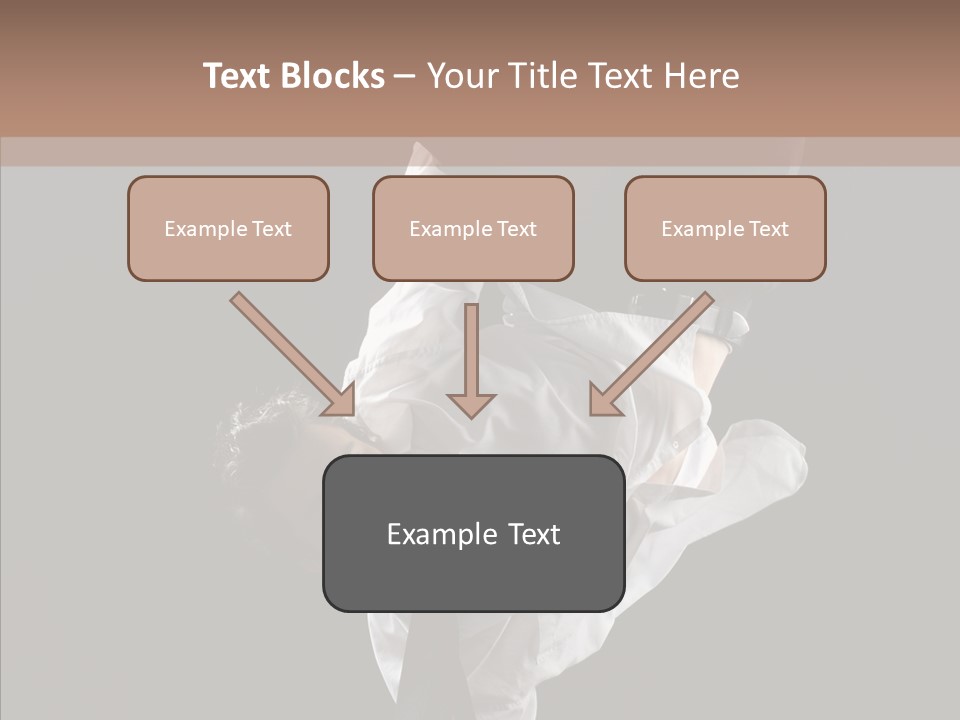 Teenager Flexibility Model PowerPoint Template