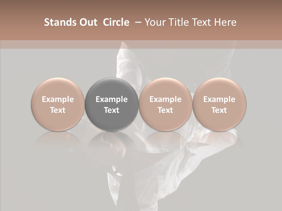 Teenager Flexibility Model PowerPoint Template