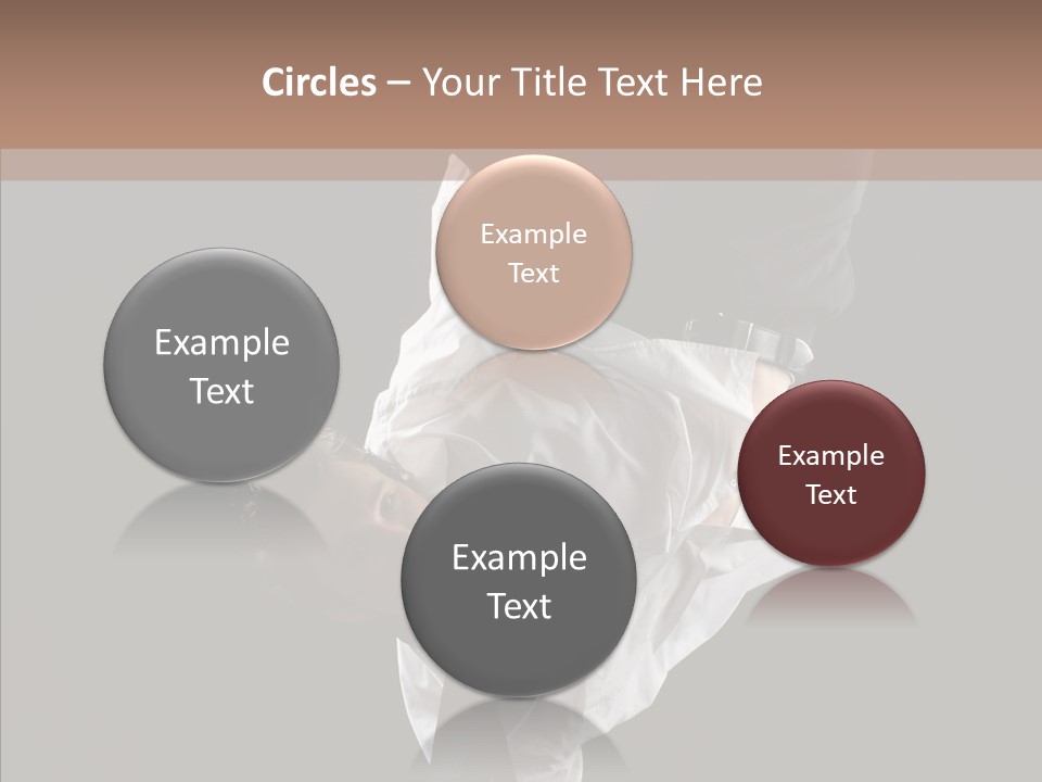 Teenager Flexibility Model PowerPoint Template