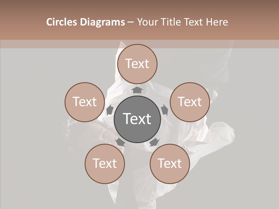 Teenager Flexibility Model PowerPoint Template