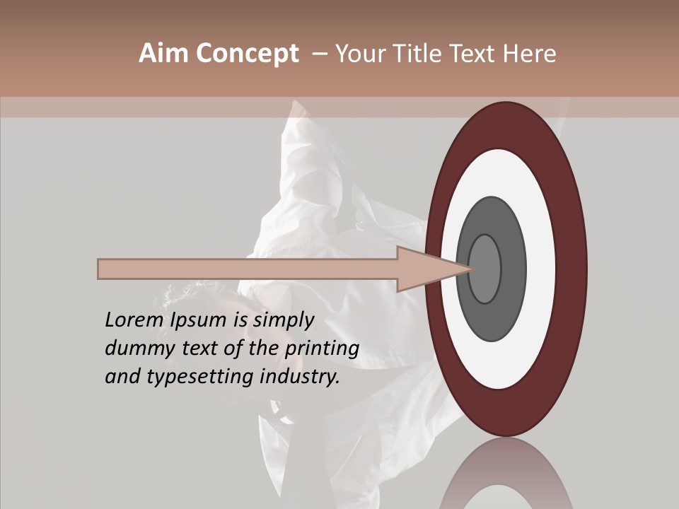 Teenager Flexibility Model PowerPoint Template