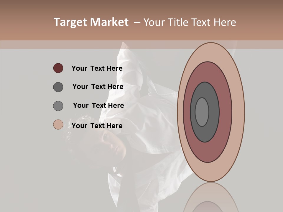 Teenager Flexibility Model PowerPoint Template