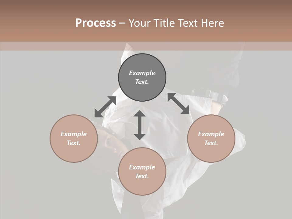 Teenager Flexibility Model PowerPoint Template