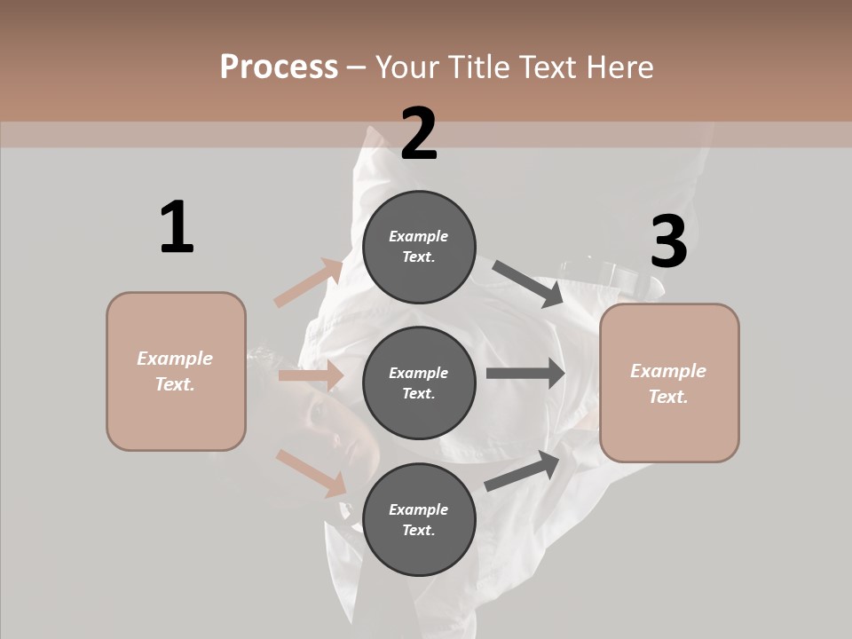 Teenager Flexibility Model PowerPoint Template