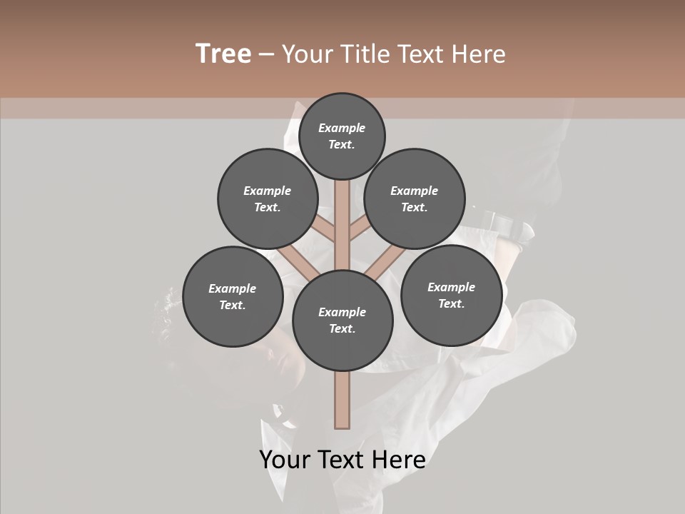 Teenager Flexibility Model PowerPoint Template