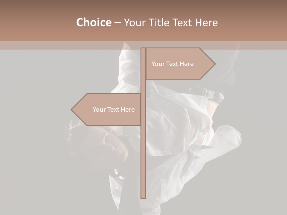 Teenager Flexibility Model PowerPoint Template